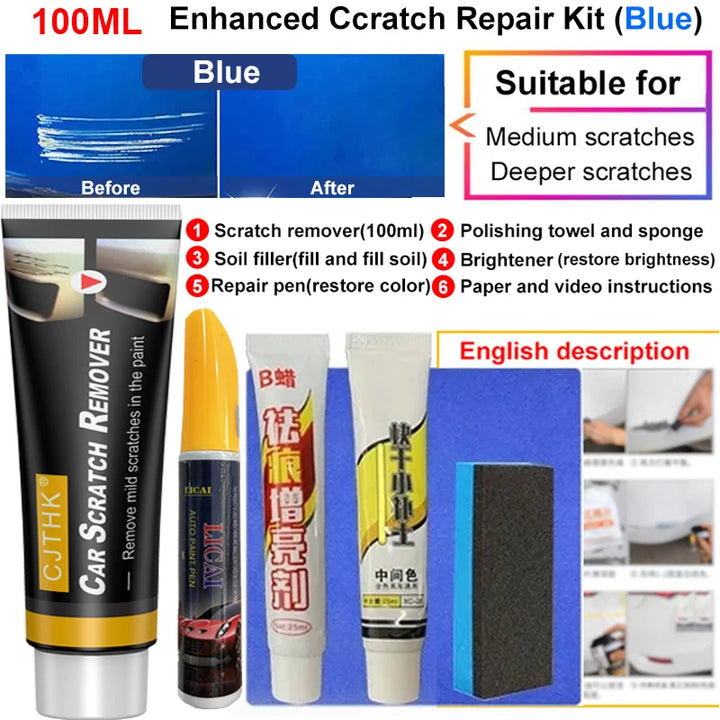Scratch Remover Paint for Cars | Erase Swirls & Scuffs Quickly - Carmodza.com