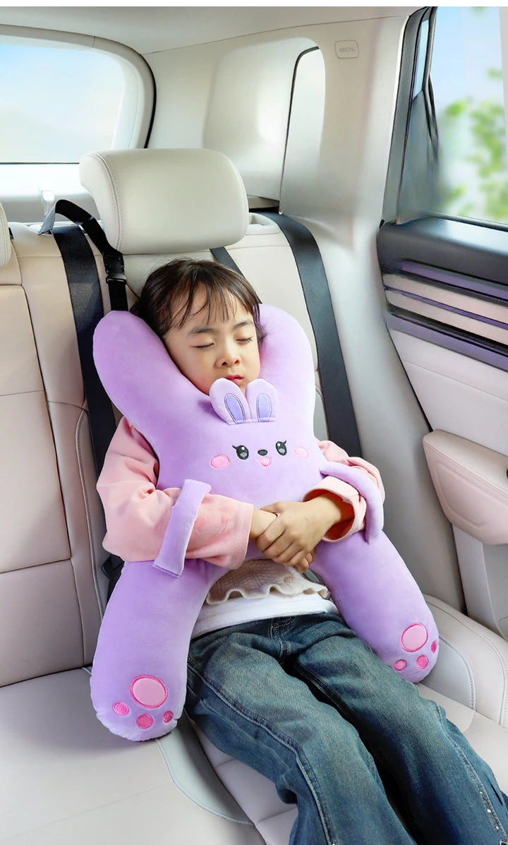 Kids Car Seat Travel Pillow | Neck & Body Sleep Support - Carmodza.com