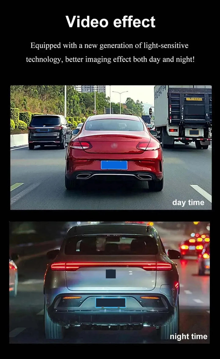 Dual Lens Car Dash Cam 1080P WiFi - Carmodza - Carmodza.com