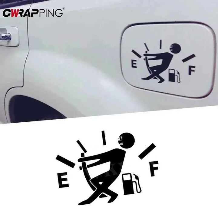 Funny Fuel Tank Sticker Decal | Reflective Vinyl Car Sticker - Carmodza.com