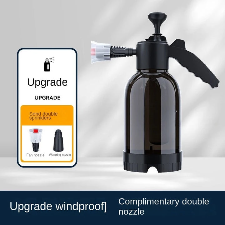 Hand Pump Foam Sprayer Car Wash Bottle 2L - Carmodza.com