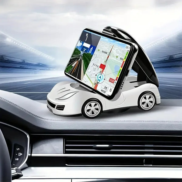 Car Dashboard Phone Holder – Foldable 360° Car Mount Bracket - Carmodza.com