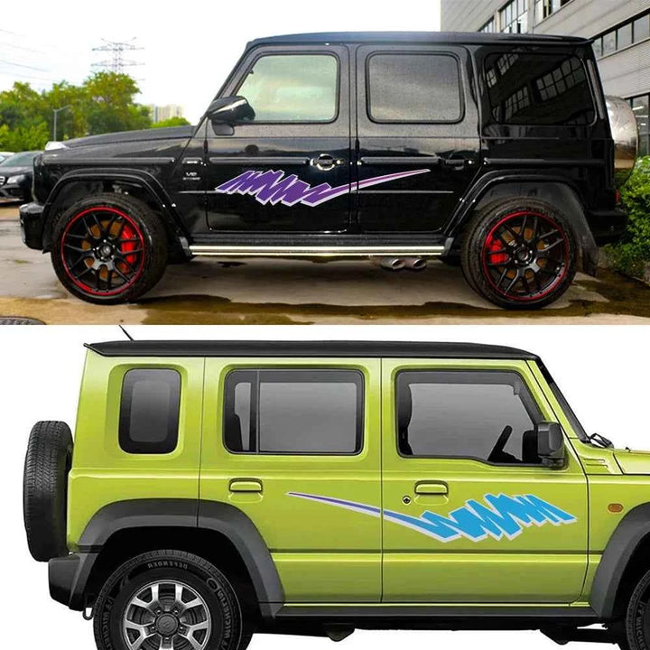 Vinyl Car Sticker for Suzuki Jimny XL Wagon – 2PCS Set - Carmodza.com