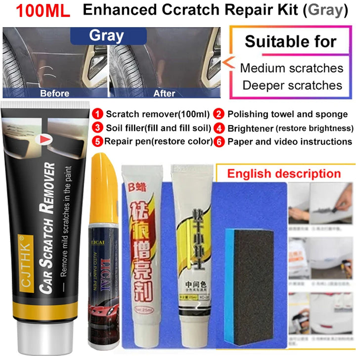 Scratch Remover Paint for Cars | Erase Swirls & Scuffs Quickly - Carmodza.com