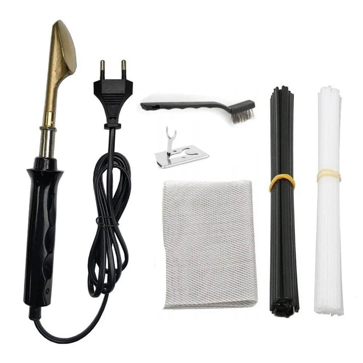 Plastic Welding Kit Car Bumper Repair Hot Stapler Welder Tool Set - Carmodza.com