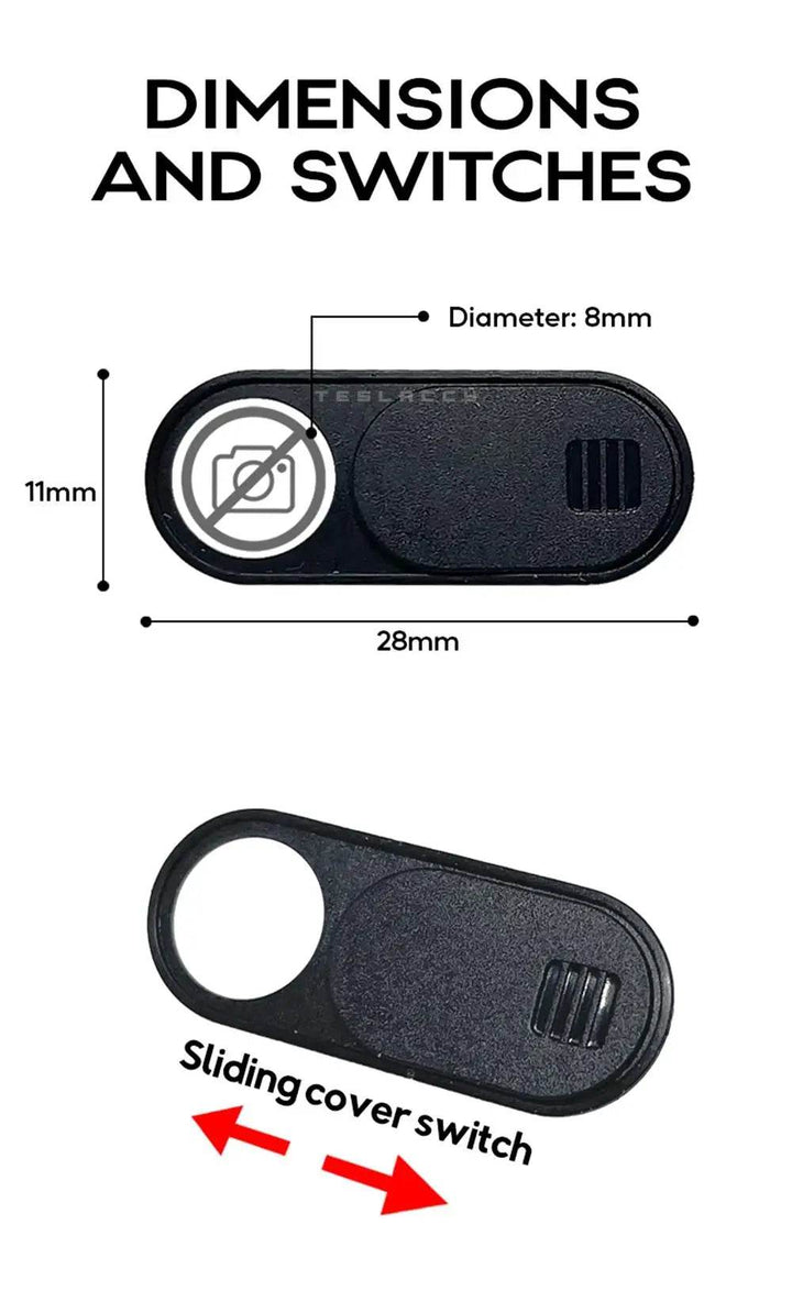 Tesla Model 3 Camera Cover - Privacy Protector - Carmodza.com
