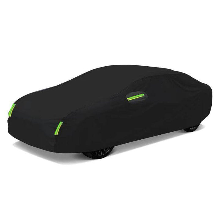 Universal All-Weather Car Cover with Reflective Strips - Carmodza.com