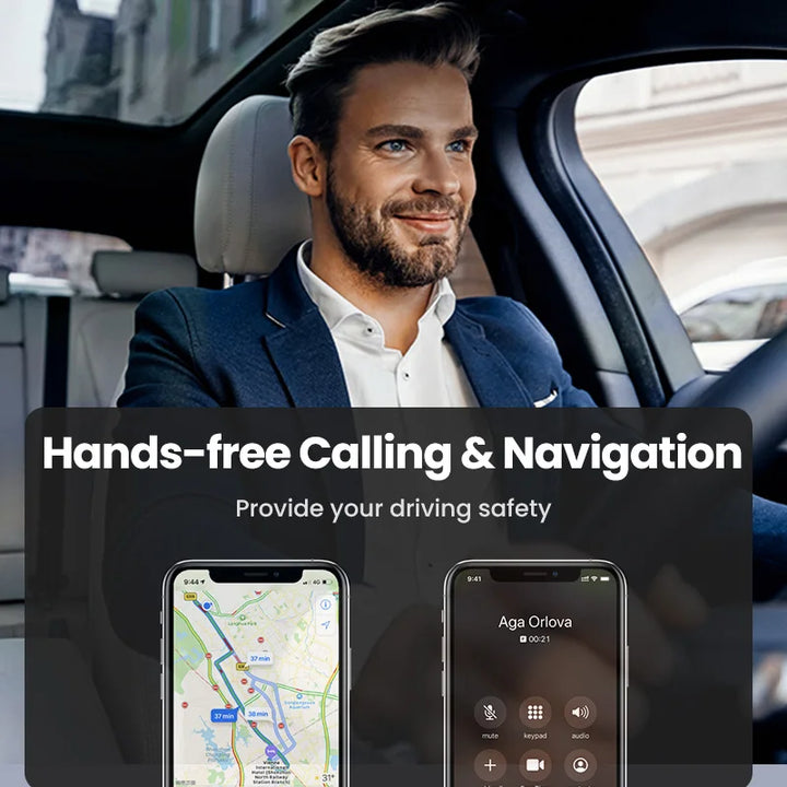 Bluetooth Receiver 5.3 Adapter Hands-Free Car Kits AUX Audio 3.5mm Jack Music Wireless Receiver for Car BT Transmitter - Carmodza.com