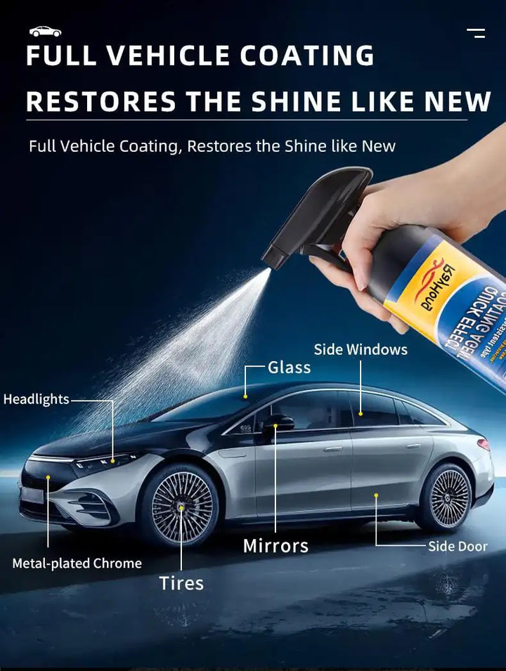 Car Coating Spray for Instant Mirror-Like Shine & Protection - Carmodza.com