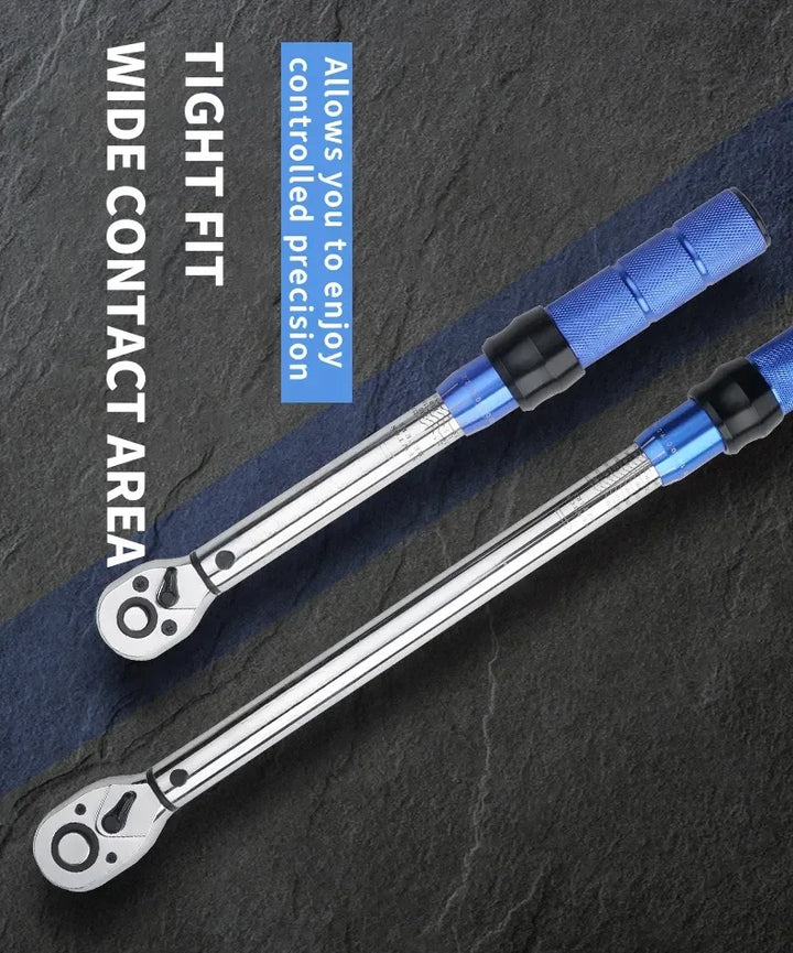 Torque Wrench 3/8" Drive | 5-60 N.m Adjustable & Reversible - Carmodza.com