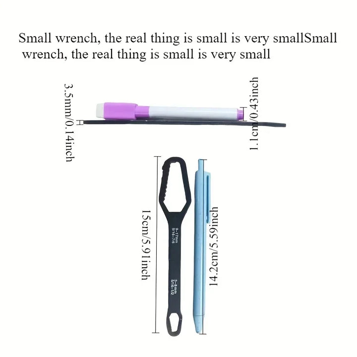 Multifunctional Wrench 3 to 17 | Double-End Box Hexagon Nut Tool - Carmodza.com