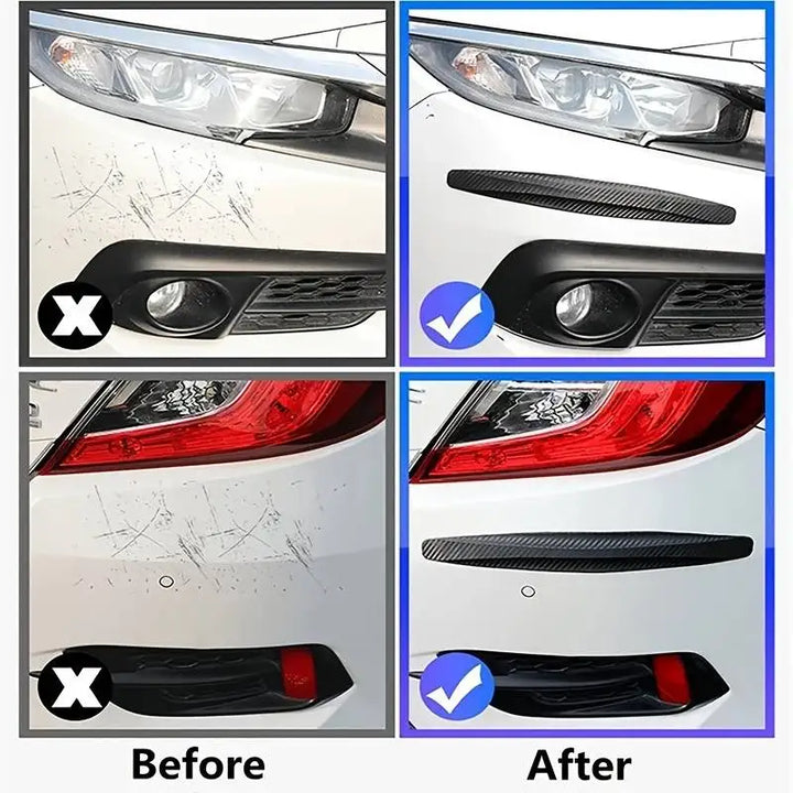 Car Bumper Corner Protector Guard - Universal Anti-Collision Strips - Carmodza.com