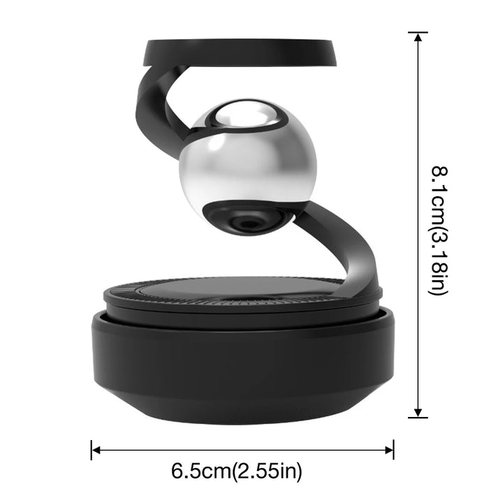Solar Car Air Freshener | Automatic Rotation Dashboard Diffuser - Carmodza.com