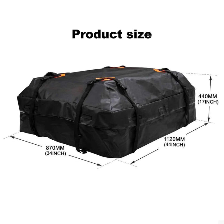 Rooftop Cargo Carrier Bag | 425L Waterproof Luggage Storage - Carmodza.com