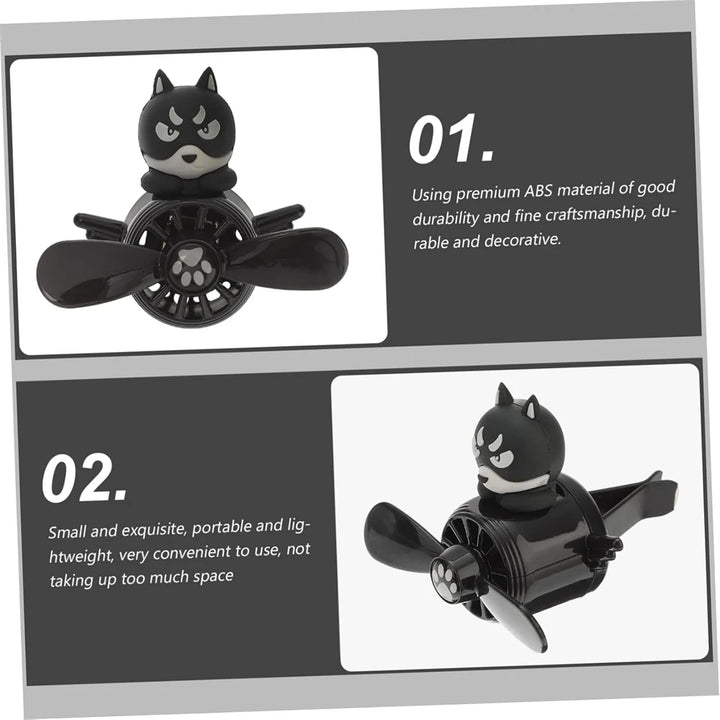 Pink Car Vent Decoration Cat Duck Dog Ornament for Vehicle Air Vent - Carmodza.com