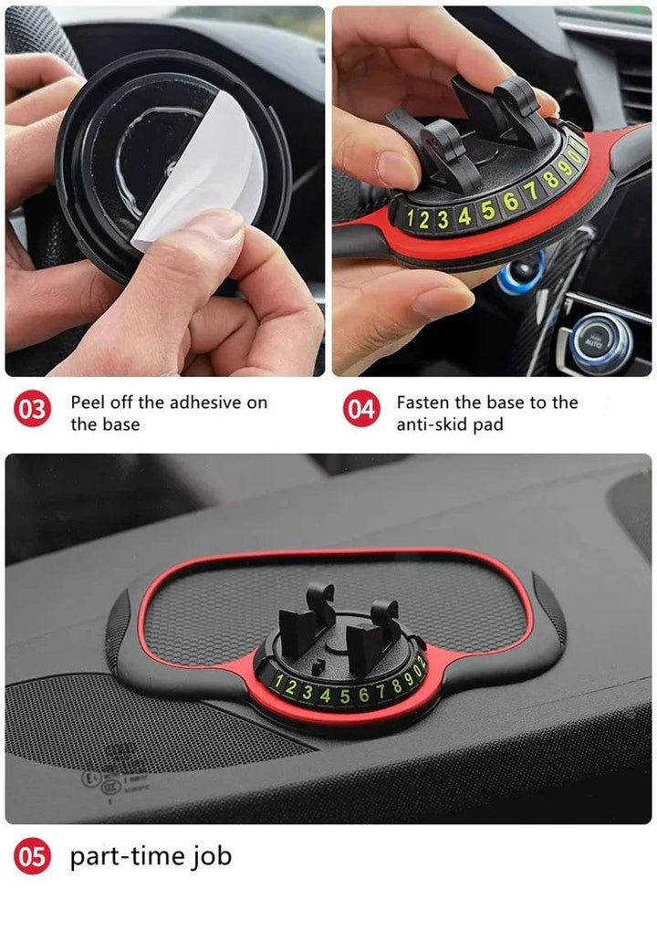 Car Anti Slip Mat Phone Holder with 360° Rotating Mount - Carmodza.com