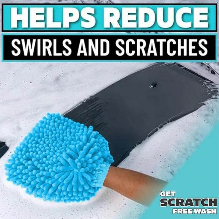 Microfiber Car Wash Mitt Gloves for a Scratch-Free Shine - Carmodza.com