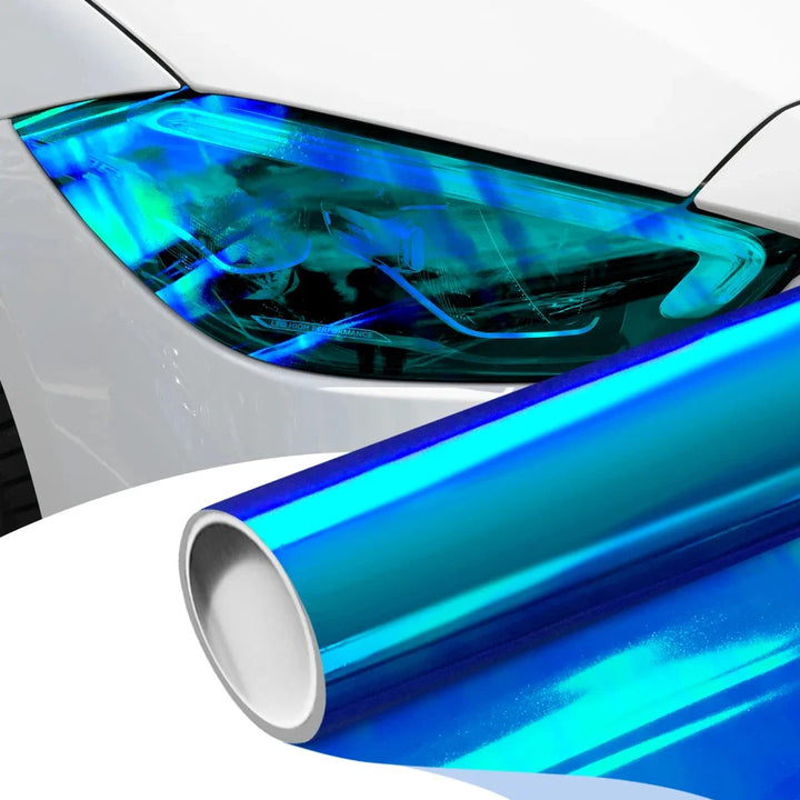 Chameleon Headlight Tint Film | Waterproof Vinyl Car Wrap - Carmodza.com