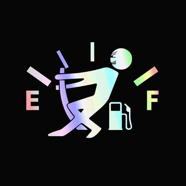 Funny Fuel Tank Sticker Decal | Reflective Vinyl Car Sticker - Carmodza.com