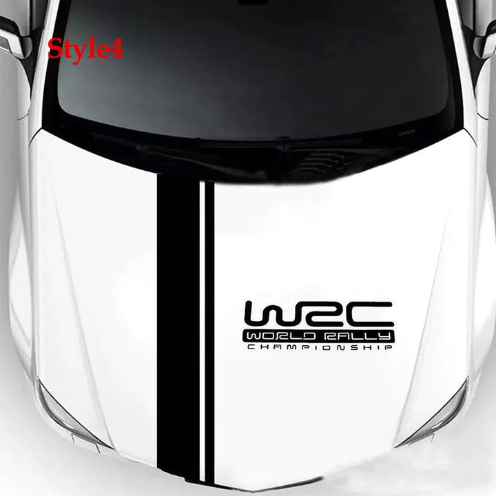 Car Hood Sticker – Personalized Stripe Hood Decal for Car Accessories - Carmodza.com