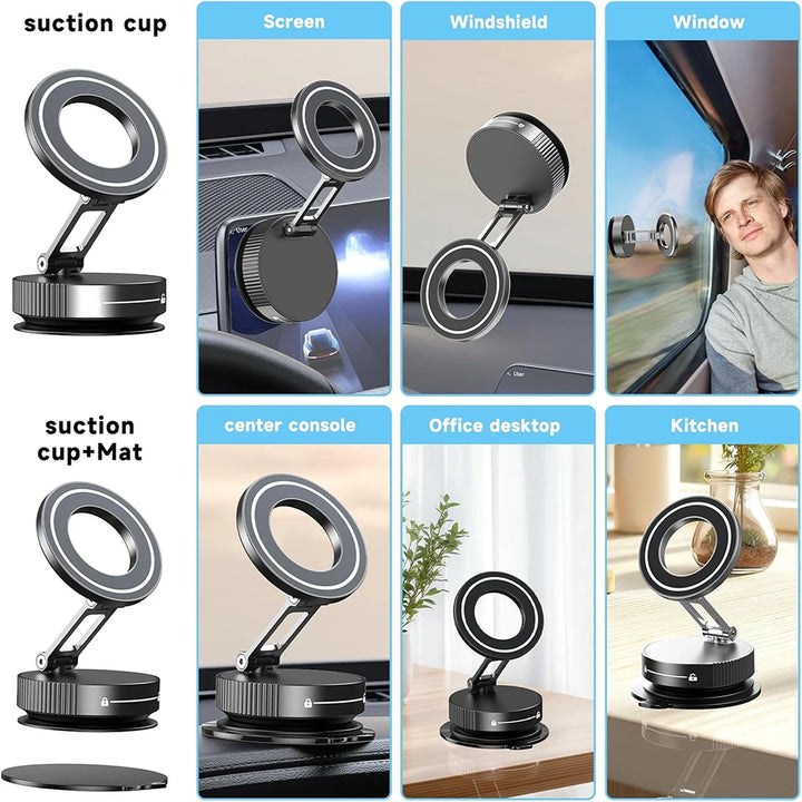 Magnetic Car Phone Holder | 360° Rotation | Carmodza - Carmodza.com