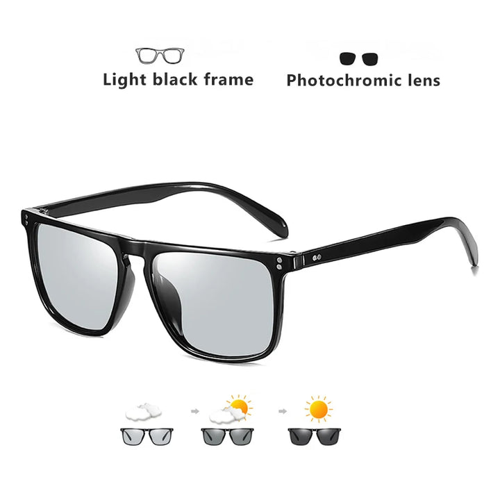 Photochromic Polarized Driving Sunglasses for Day & Night Vision - Carmodza.com