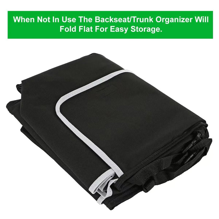 Car Trunk Storage Bag – Oxford Cloth Organizer for Vehicle - Carmodza.com