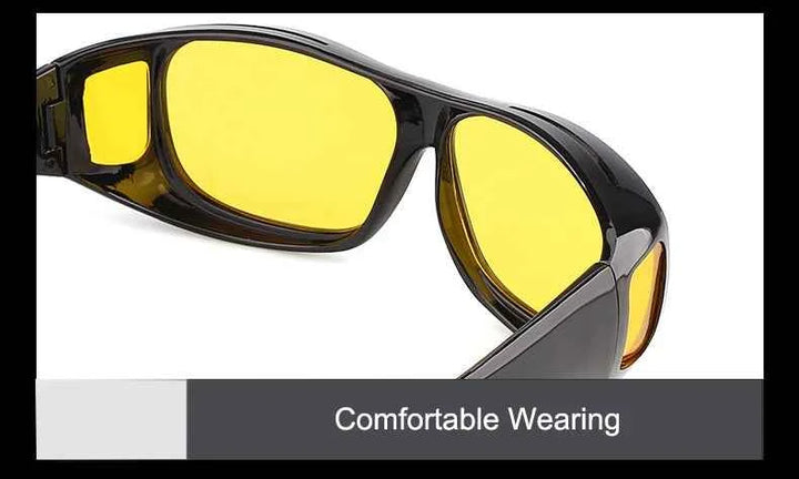Fitover Night Driving Glasses | Anti-Glare for HD Clarity - Carmodza.com
