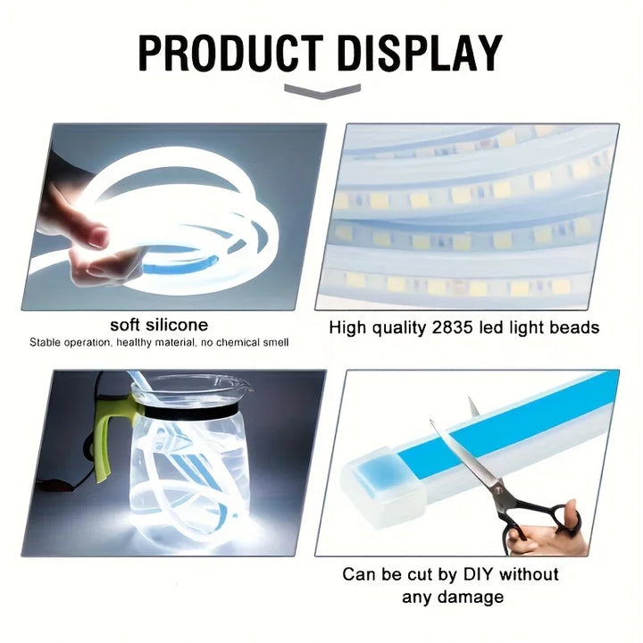 Car LED Atmosphere Lighting Strip for Interior & Exterior Customization - Carmodza.com