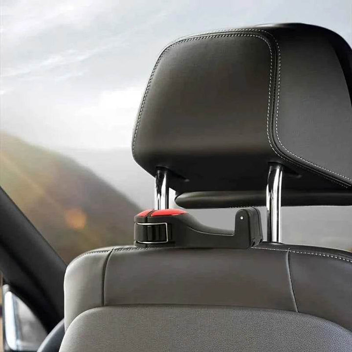 Multifunction Rear Headrest Hook for Car Phone – 2-in-1 Hanger Mount - Carmodza.com