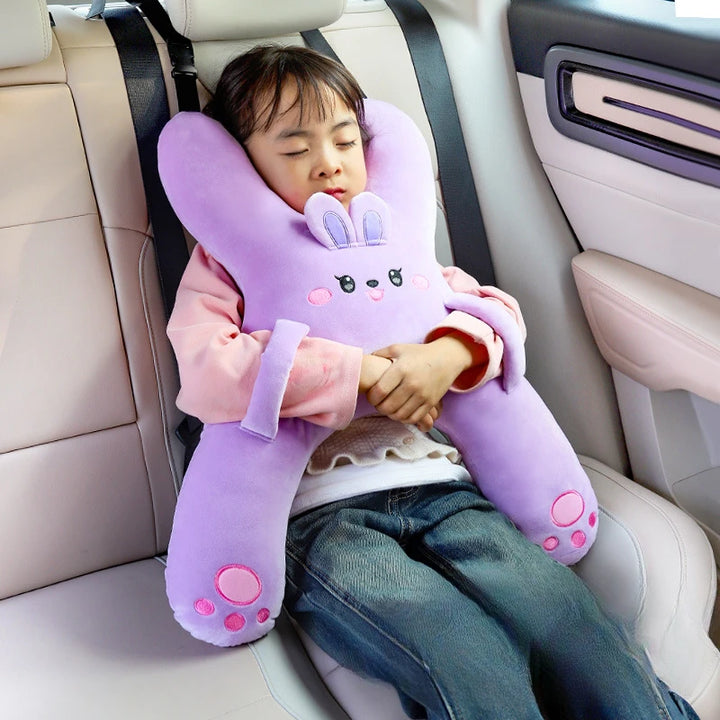 Kids Car Seat Travel Pillow | Neck & Body Sleep Support - Carmodza.com