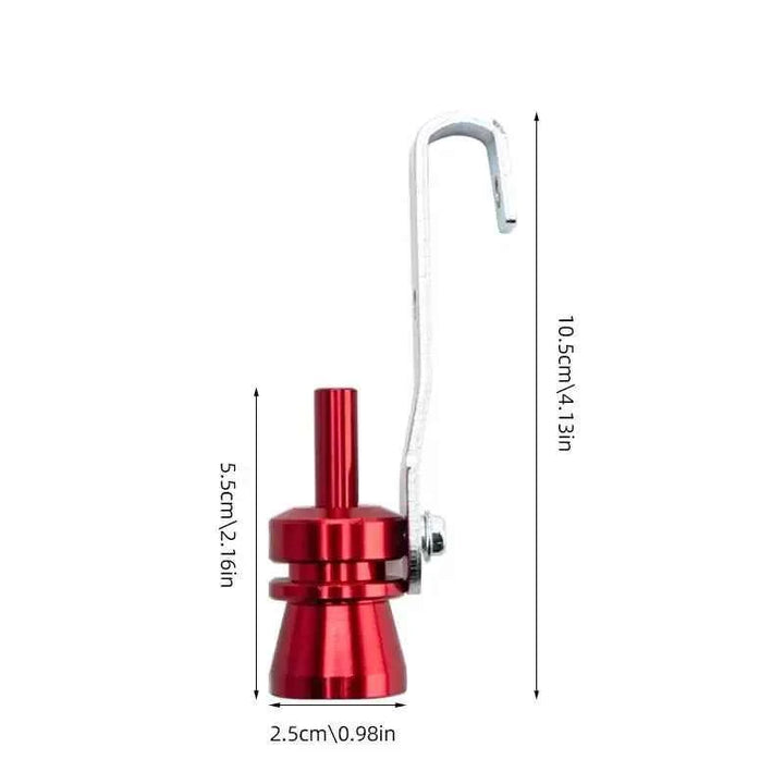 Universal Motors Modified Tail Throat Whistle Automobile Turbine Whistle Exhaust Pipe Turbine Whistle Motorcycle Sound Simulator