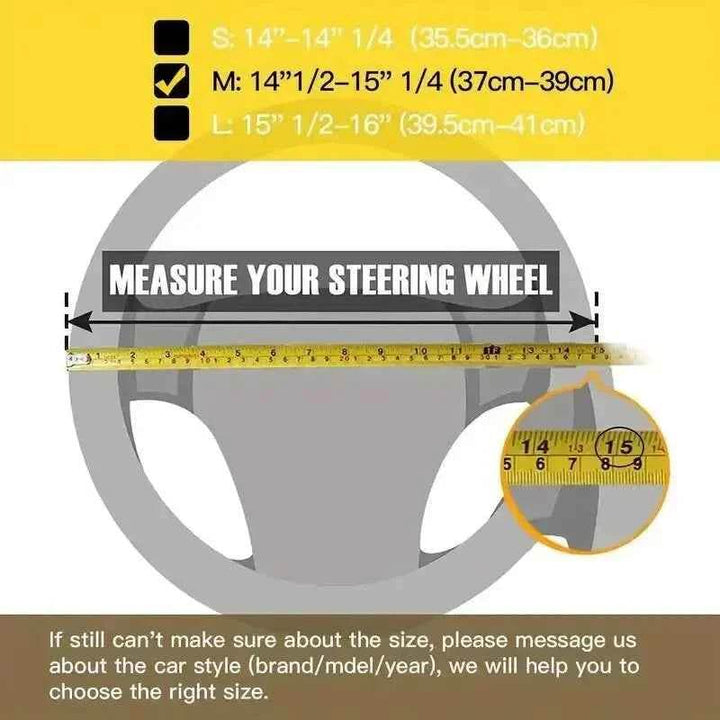 Bling Rhinestone Steering Wheel Cover | Universal Fit Sparkly Grip - Carmodza.com