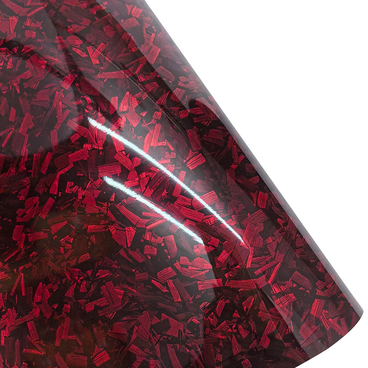 Forged Carbon Fiber Vinyl Wrap | Glossy Car Sticker Film - Carmodza.com