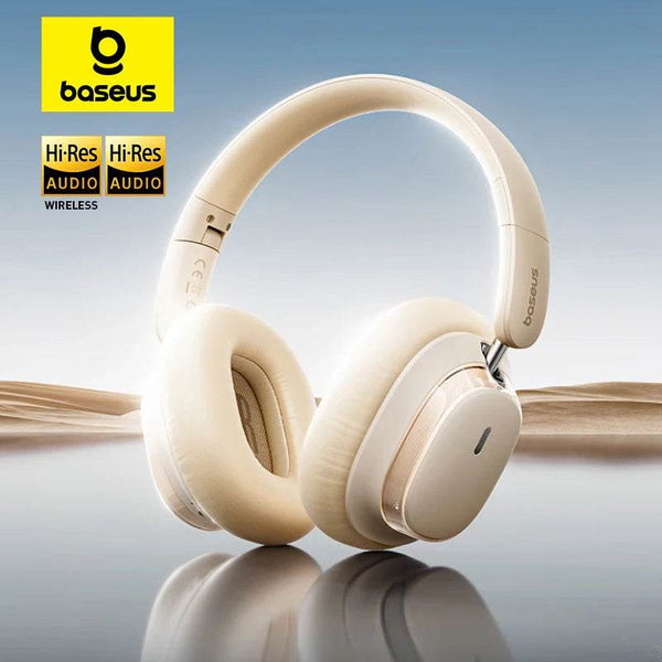 Baseus Wireless Noise Canceling Headphones - 120H Playtime - Carmodza.com