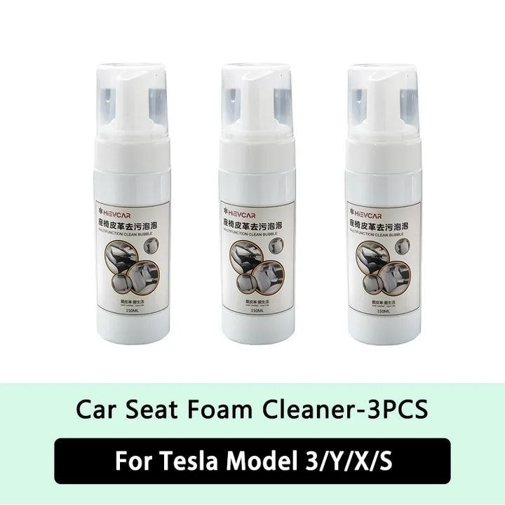 Tesla Seat Foam Cleaner for Model 3/Y/X/S | Gentle & Effective - Carmodza.com