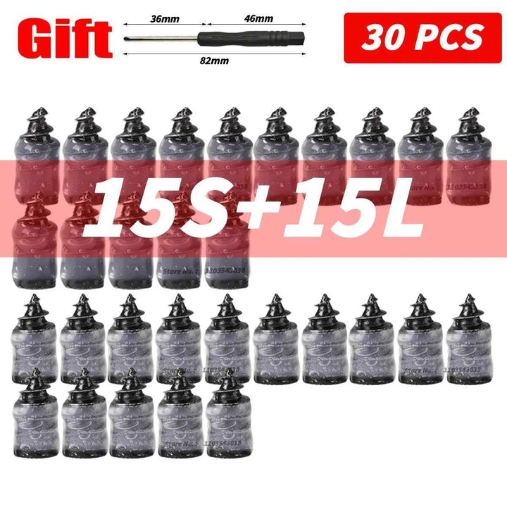 Tyre Repair Rubber Nail Set for Car and Motorcycle - Carmodza.com