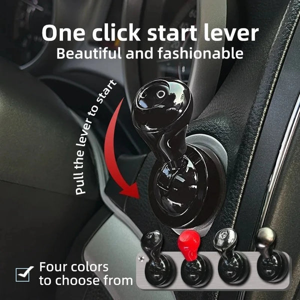 Car Start Button Shifter Cover - Retro Joystick Style Mod - Carmodza.com
