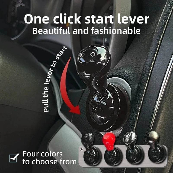 Car Start Button Shifter Cover - Retro Joystick Style Mod - Carmodza.com