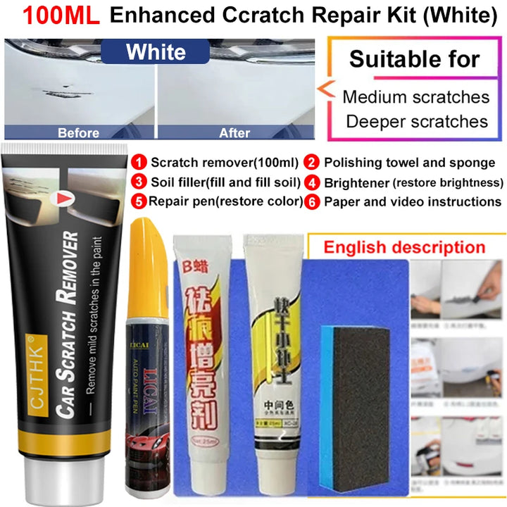 Scratch Remover Paint for Cars | Erase Swirls & Scuffs Quickly - Carmodza.com