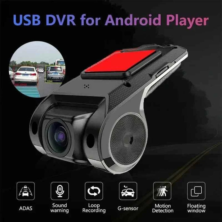Car Dash Cam Full HD 1080P with ADAS and Night Vision - Carmodza.com