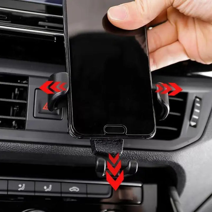 Gravity Car Air Vent Phone Mount | Universal Phone Holder - Carmodza.com