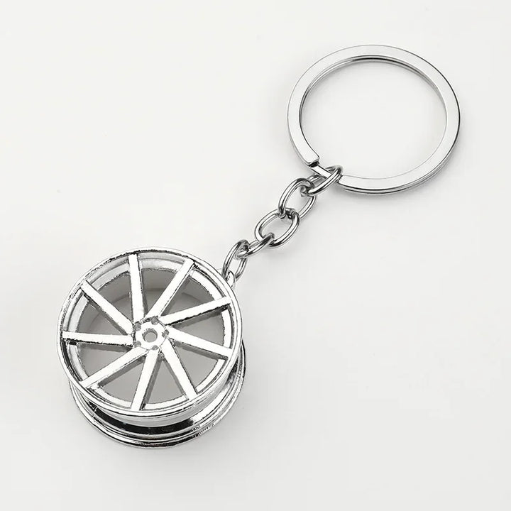Car Part Enthusiast Metal Keychains | Automotive Themed Keyrings - Carmodza.com