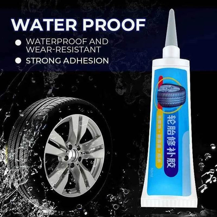 Tire Repair Black Rubber Glue - Strong Adhesive for Tires - Carmodza.com