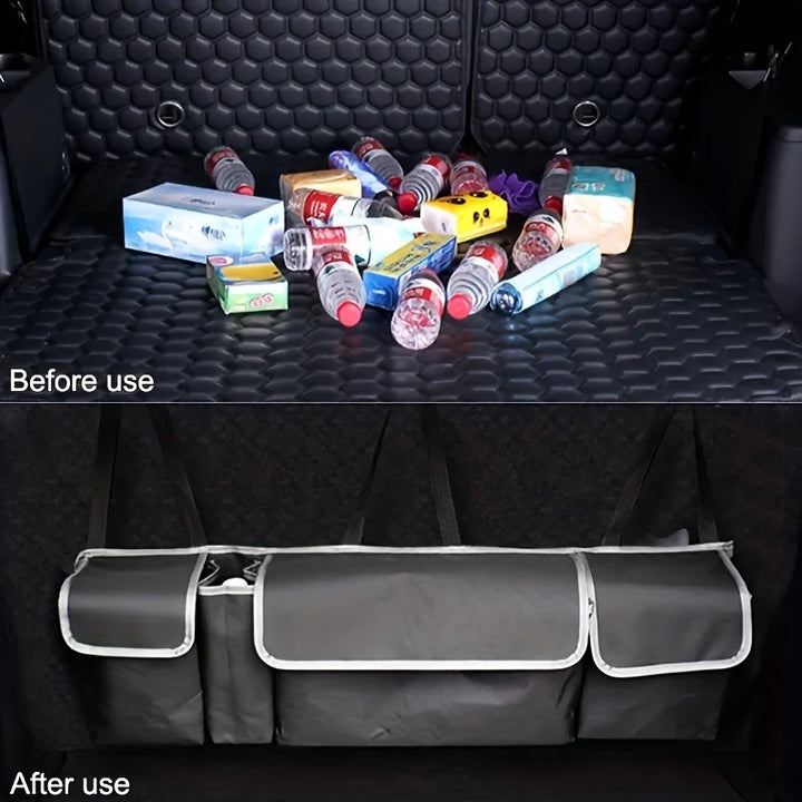 Car Trunk Storage Bag – Oxford Cloth Organizer for Vehicle - Carmodza.com