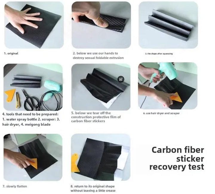 Carbon Fiber Door Sill Protector | Anti-Scratch Guard Tape - Carmodza.com