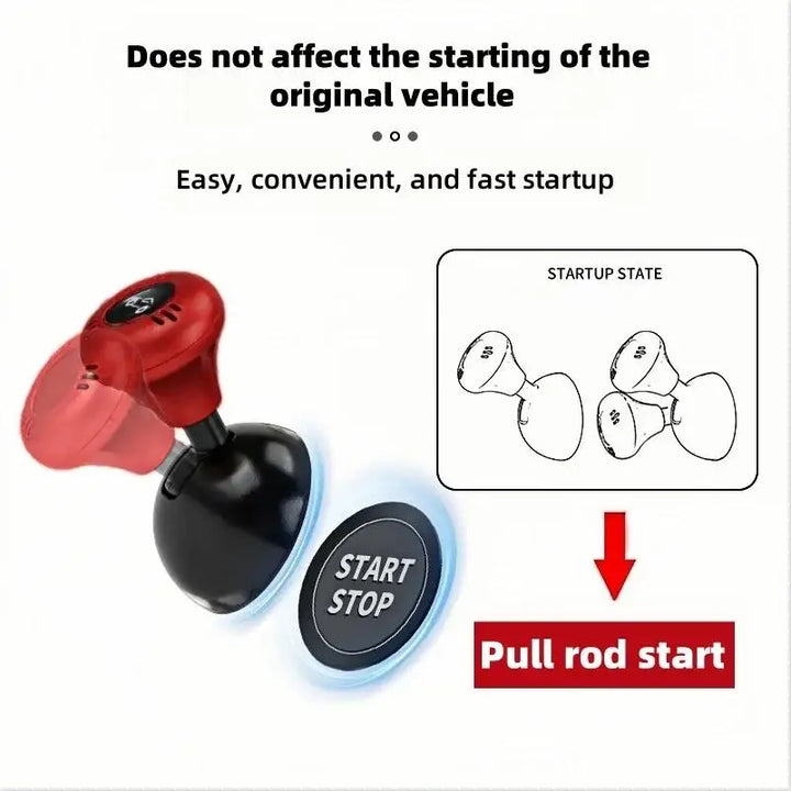 Car Push Start Button Cover - One Click Start Lever - Carmodza.com