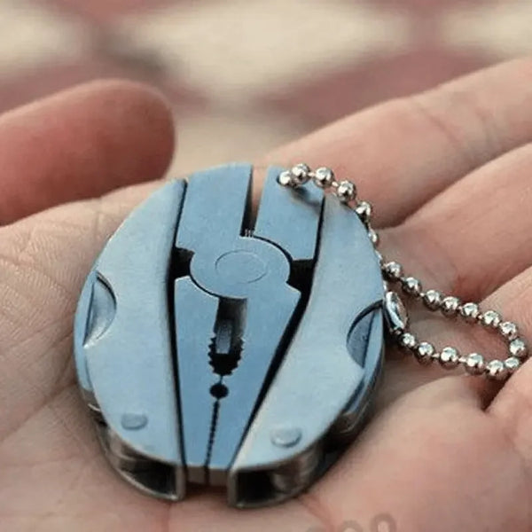 Multi-Tool Pliers Knife Keychain Screwdriver – Compact & Durable - Carmodza.com