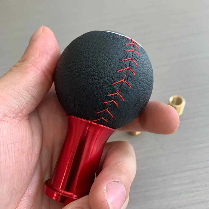 Universal Manual Leather Shift Knob | 5-Speed Ball Shifter - Carmodza.com