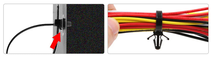 Car Wire Harness Fastener Clips Cable Management Ties - Carmodza.com